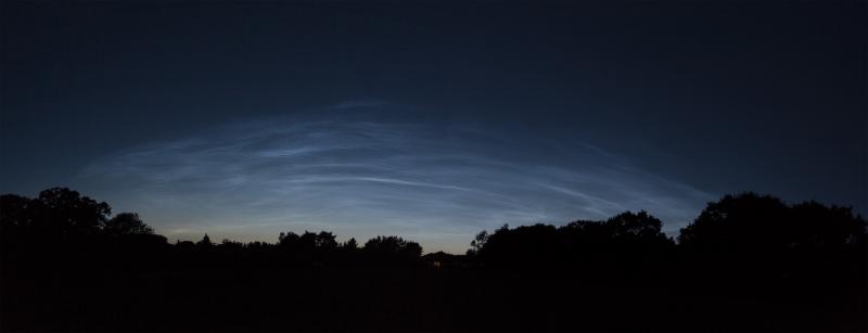 Noctilucent Cloud over East Sussex in 2009 by Paul Whitmarsh