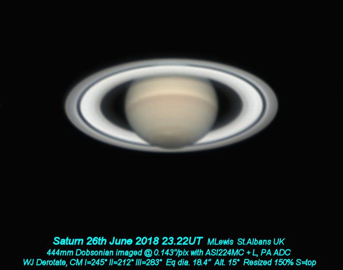 Saturn by Martin Lewis